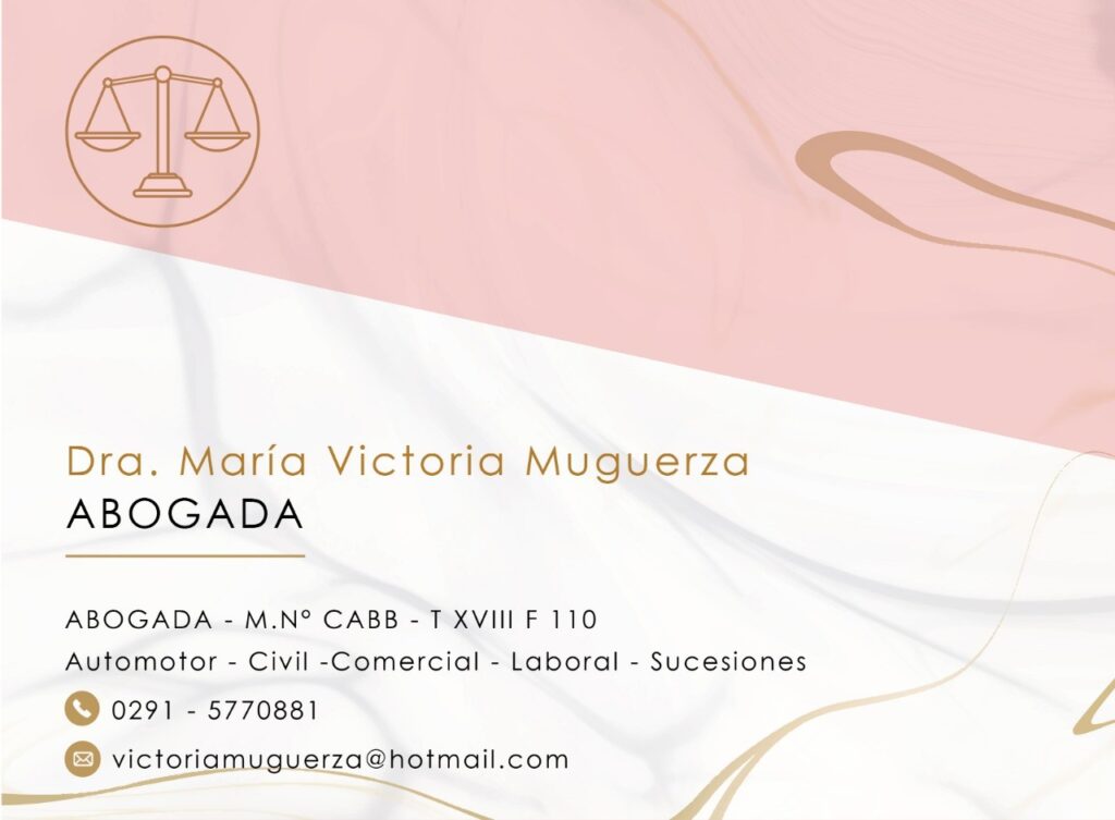 Abogarda María Victoria Muguerza